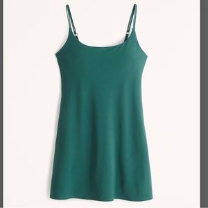 NWT Abercrombie & Fitch Green Traveler Mini Workout Dress